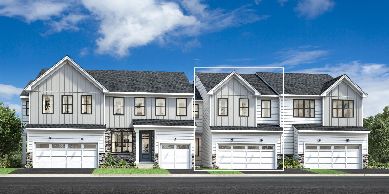 Elevation Image:Modern Farmhouse