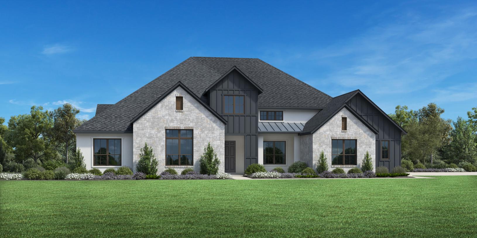Elevation Image:Modern Farmhouse