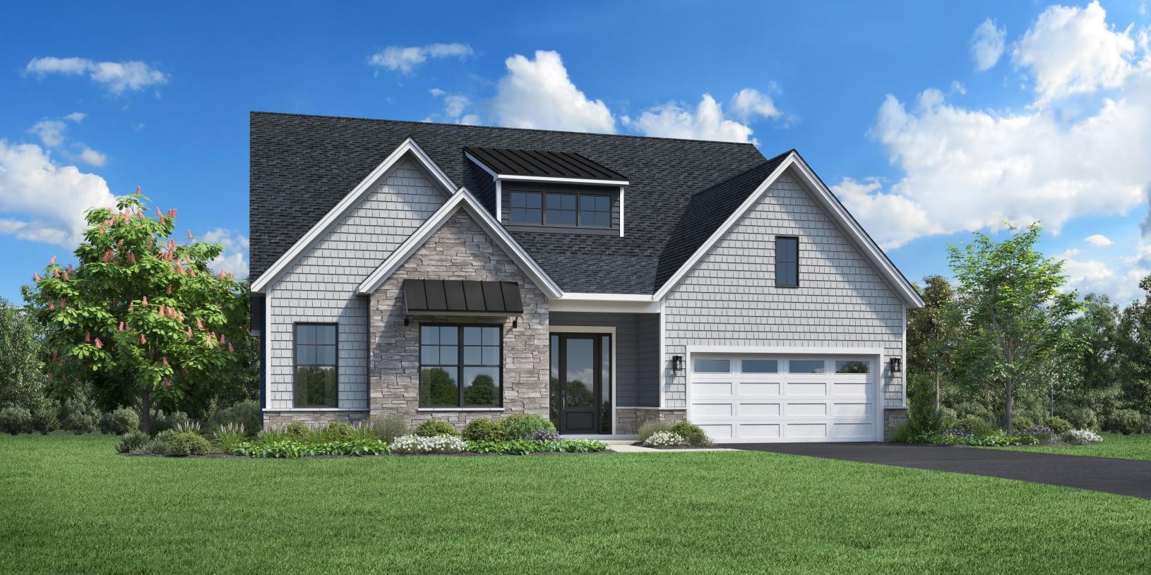 Elevation Image:Modern Craftsman