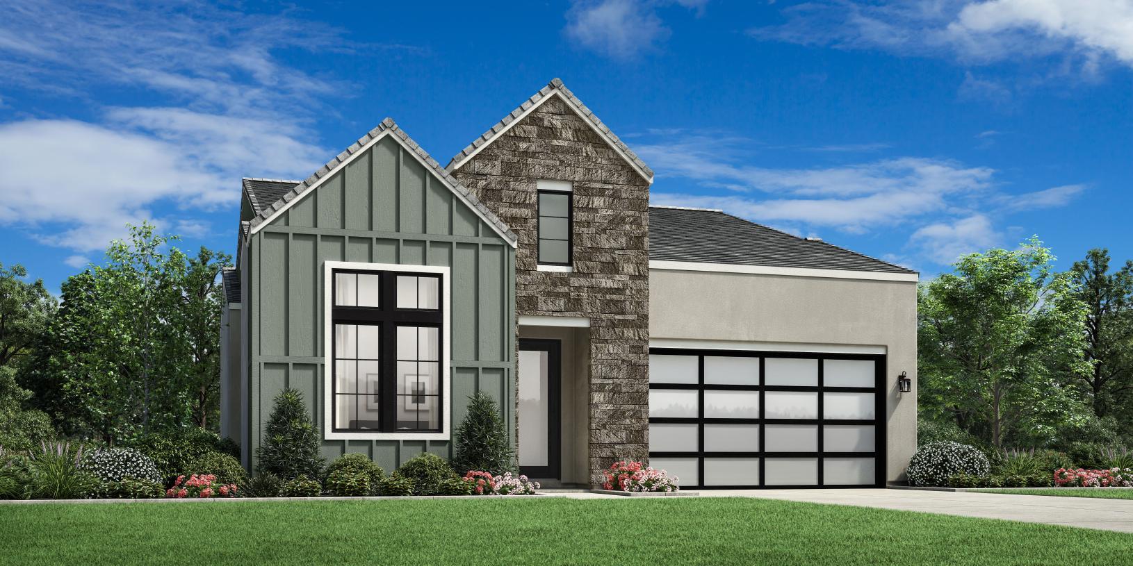 Elevation Image:Modern Farmhouse