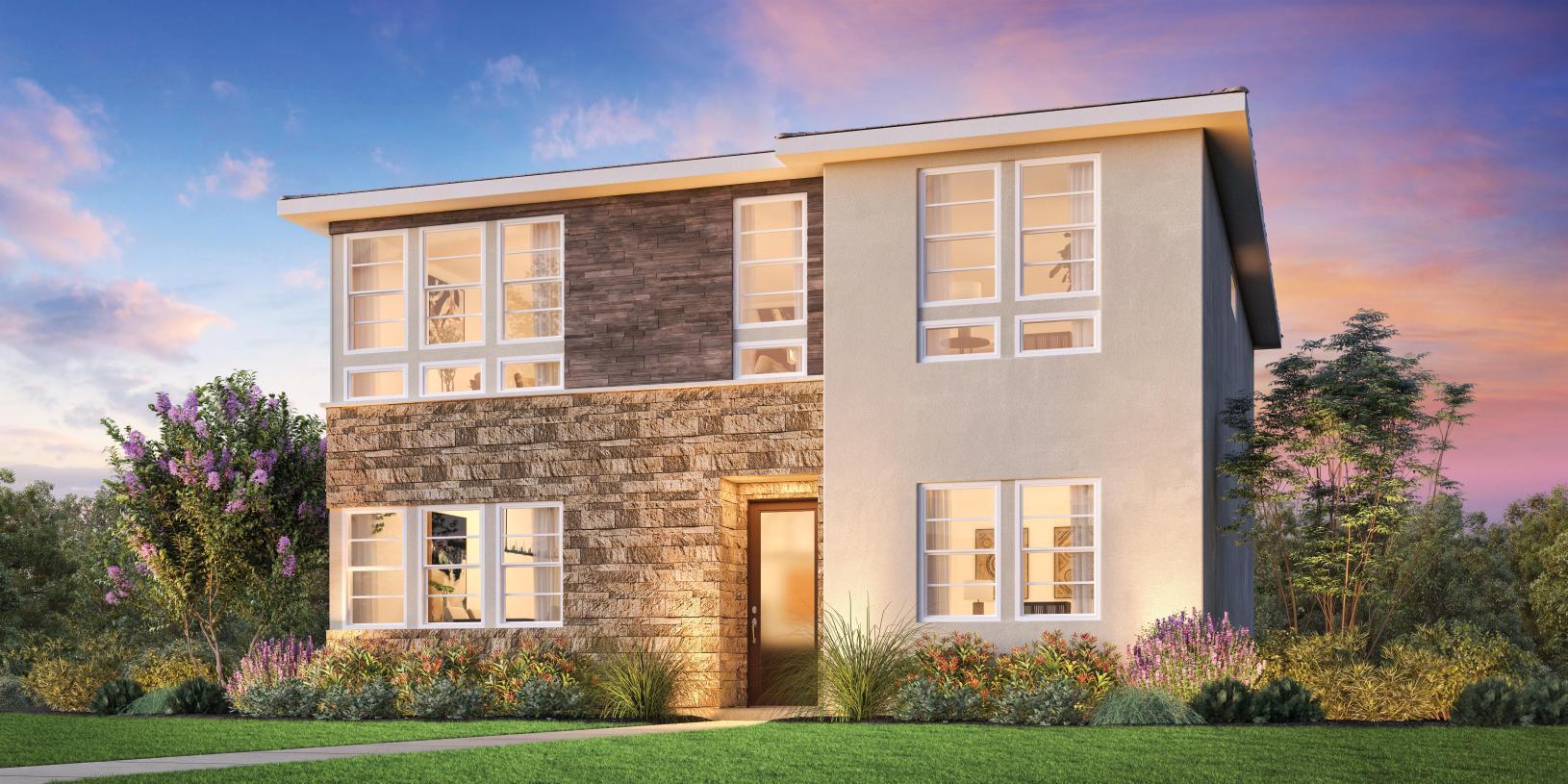 Elevation Image:Contemporary Craftsman
