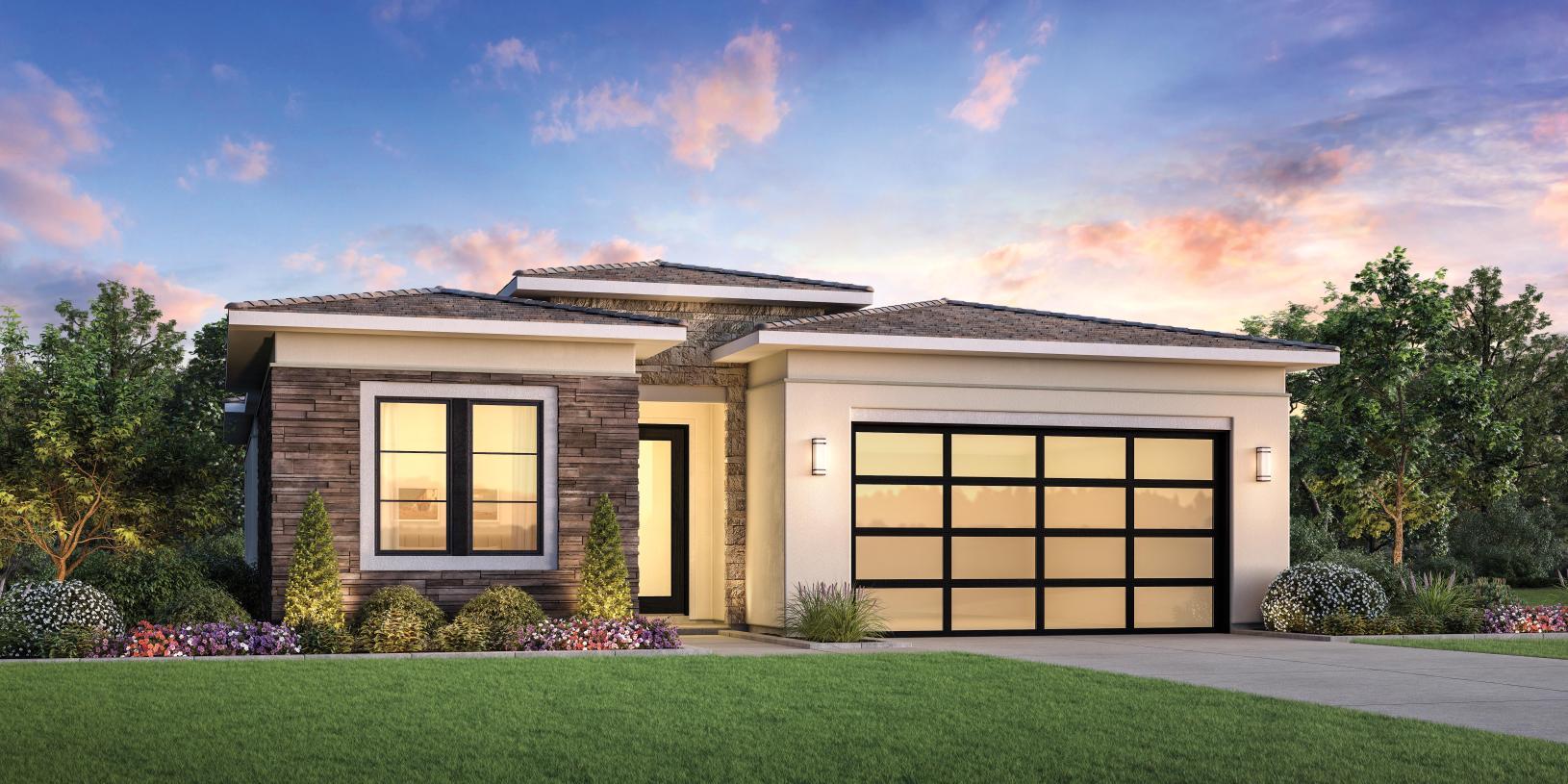 Elevation Image:Contemporary Craftsman