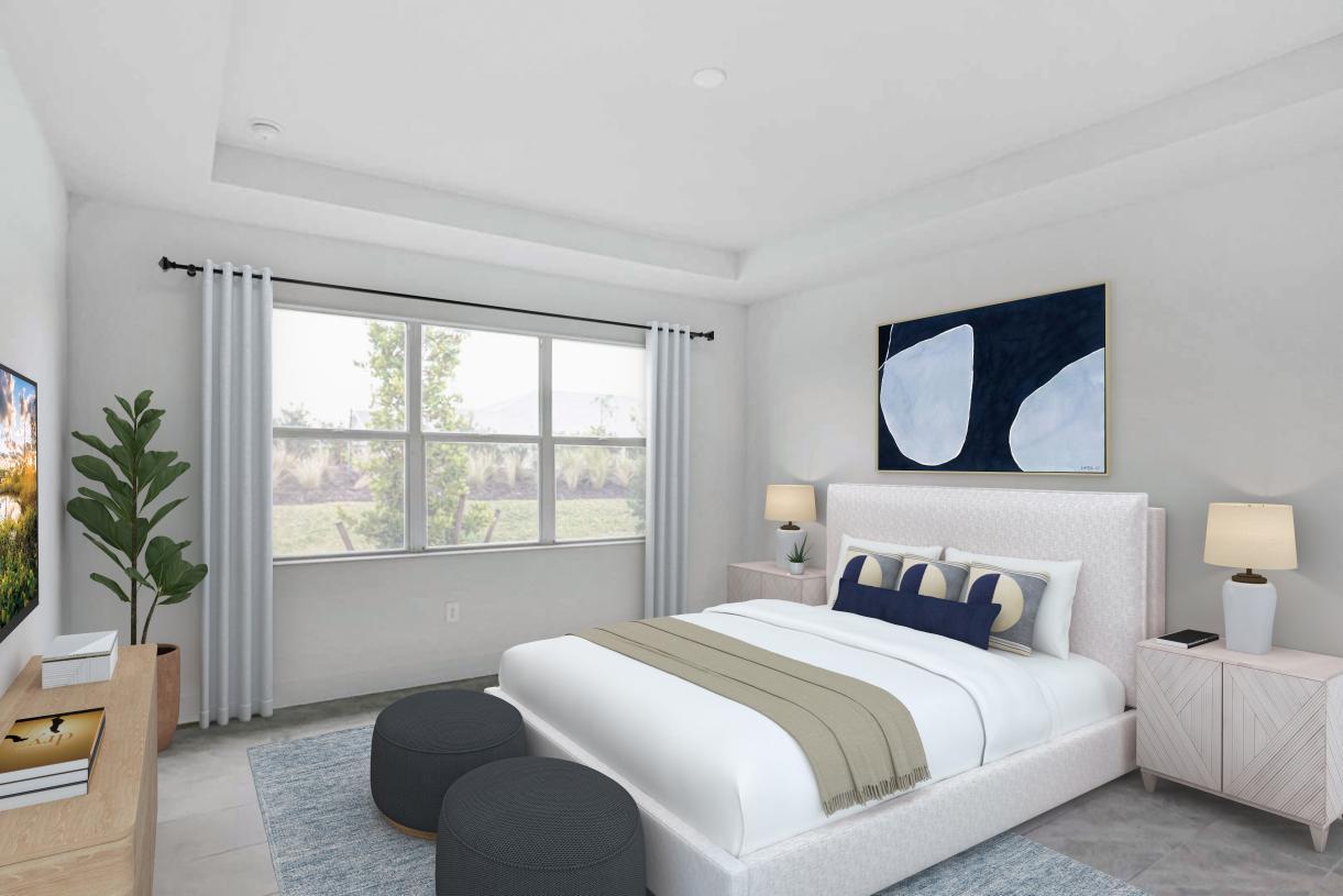 Elevation Image:Primary bedroom suite