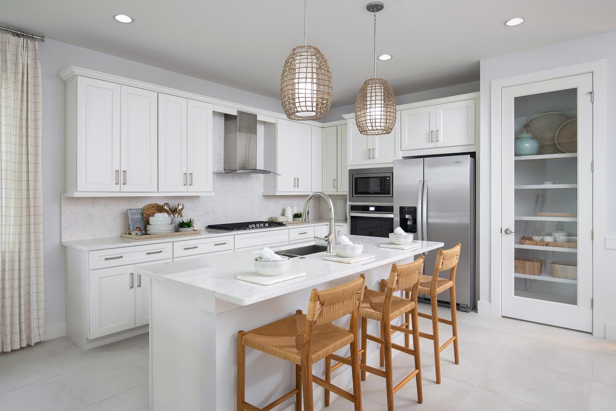 Elevation Image:Gourmet kitchen with natural gas stove