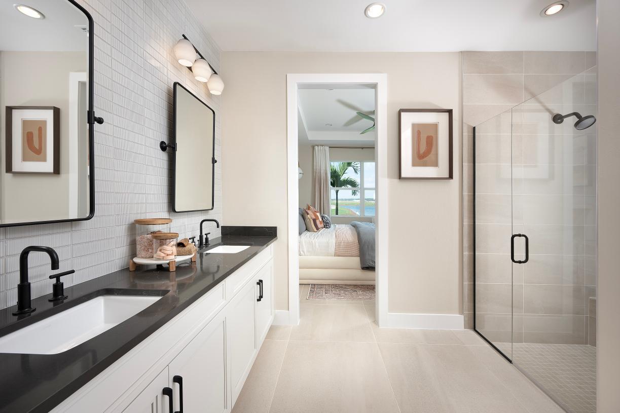 Elevation Image:Spa-like primary bathroom