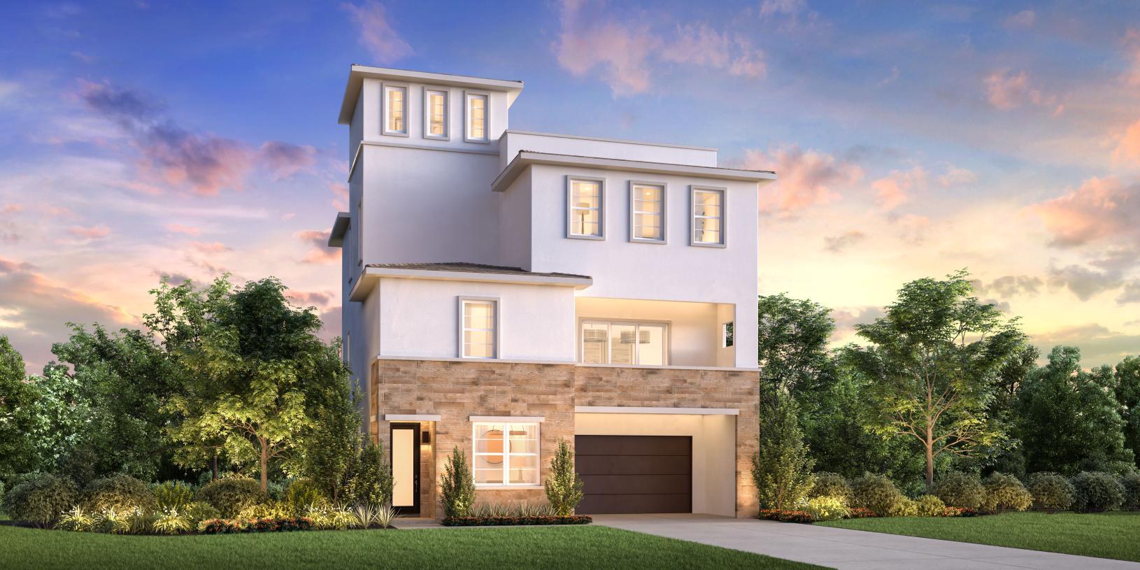 Elevation Image:Coastal Contemporary