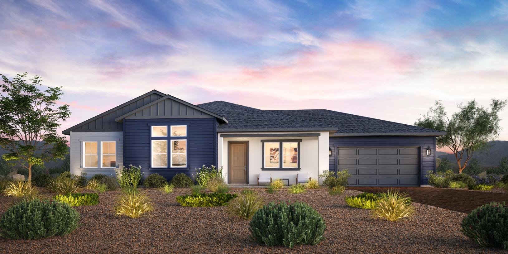 Elevation Image:Modern Craftsman