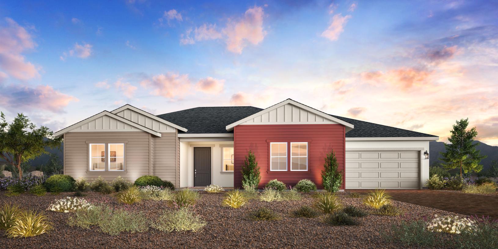 Elevation Image:Modern Craftsman