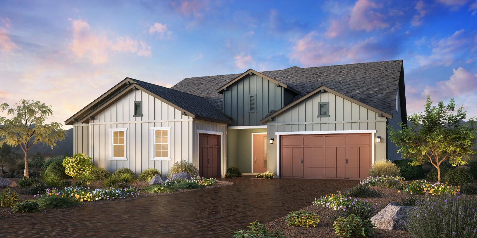 Elevation Image:Modern Farmhouse