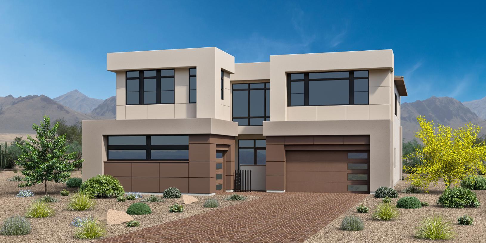 Elevation Image:Mid-Century Modern