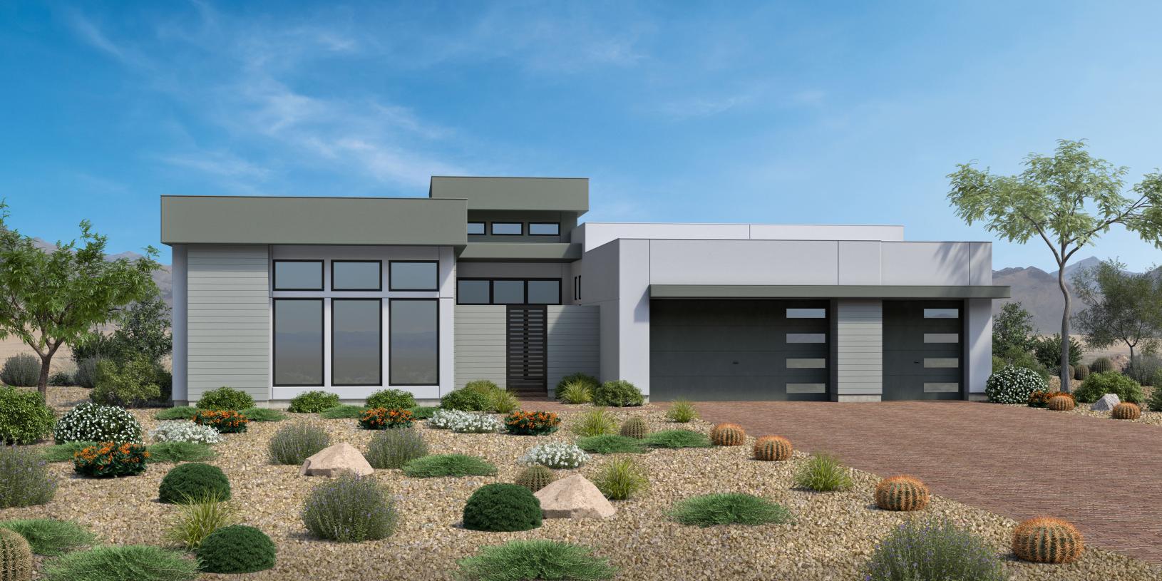 Elevation Image:Mid-Century Modern