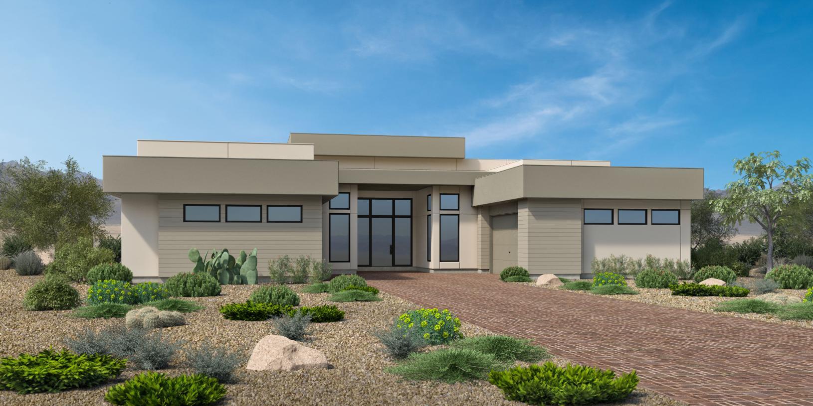 Elevation Image:Mid-Century Modern