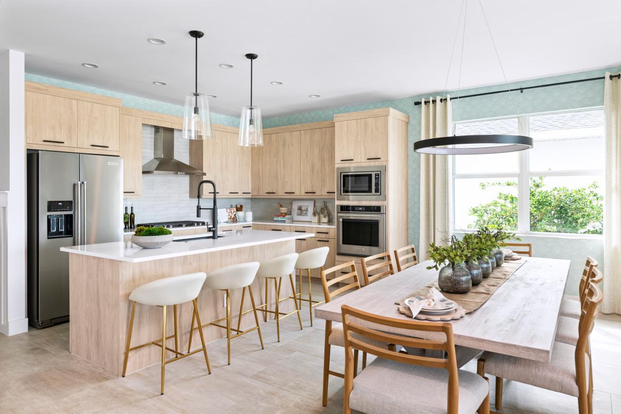 Elevation Image:Gourmet kitchen with ample counter and cabinet space