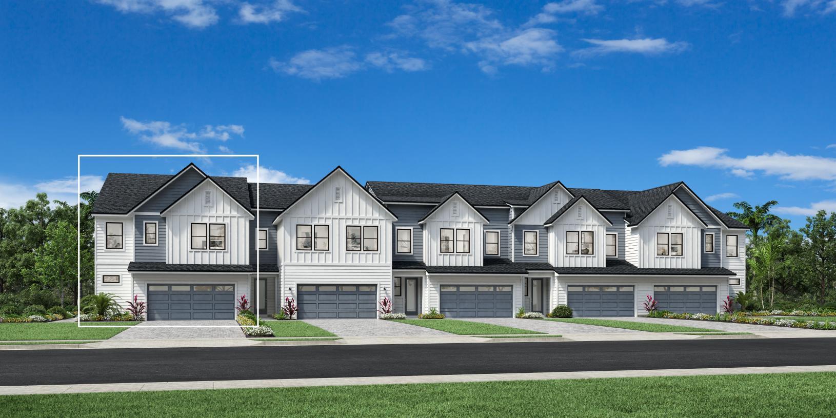 Elevation Image:Modern Farmhouse