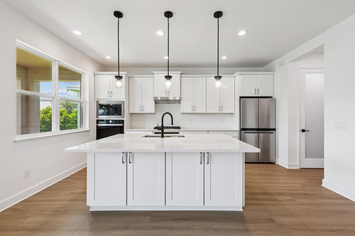 Elevation Image:Open-concept kitchen
