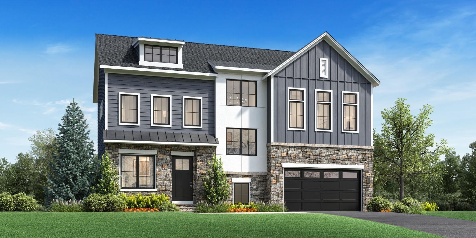 Elevation Image:Modern Farmhouse