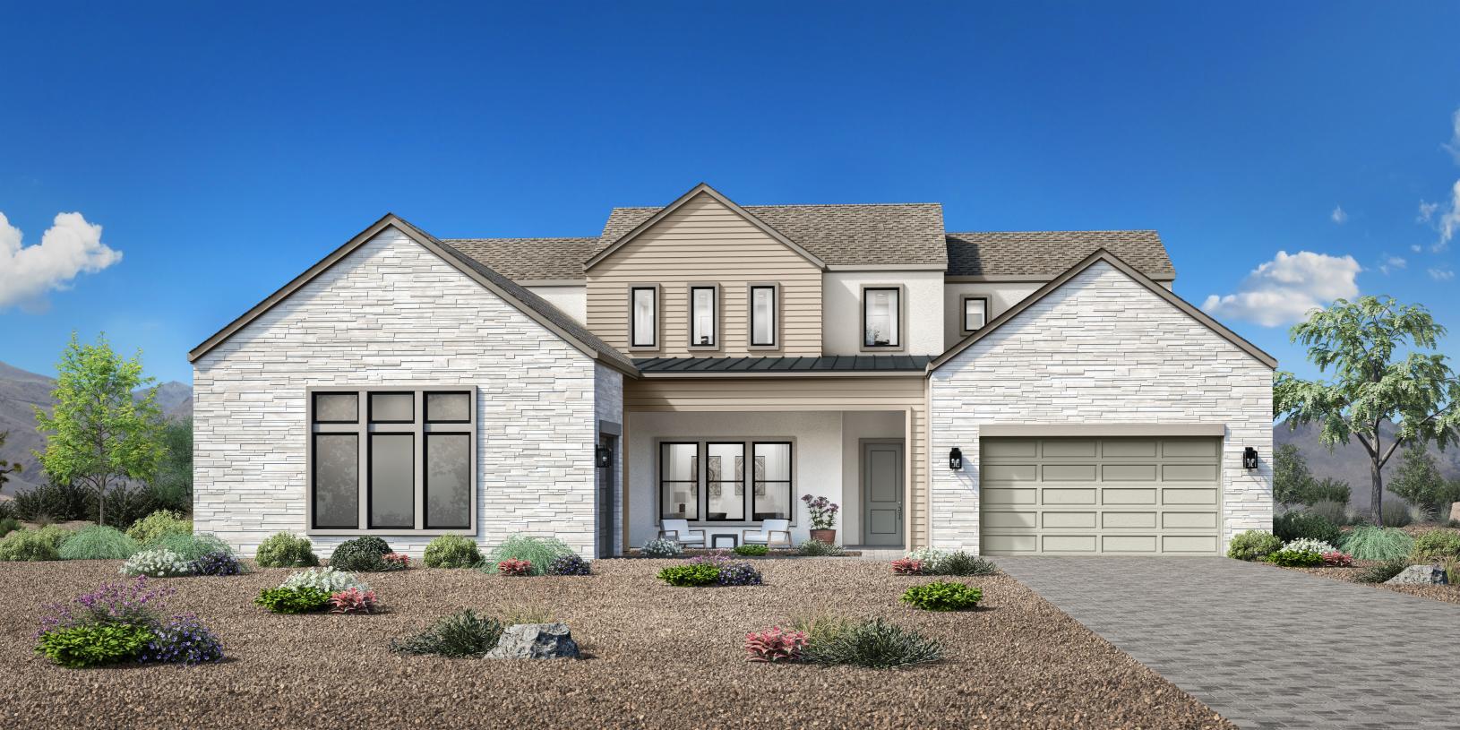Elevation Image:Modern Cottage