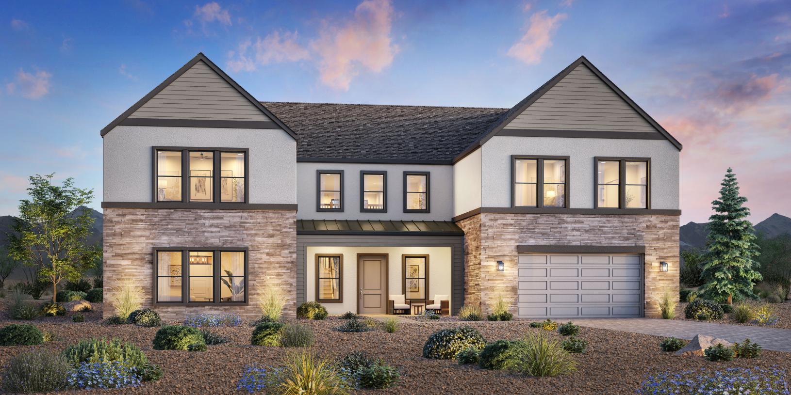 Elevation Image:Modern Cottage