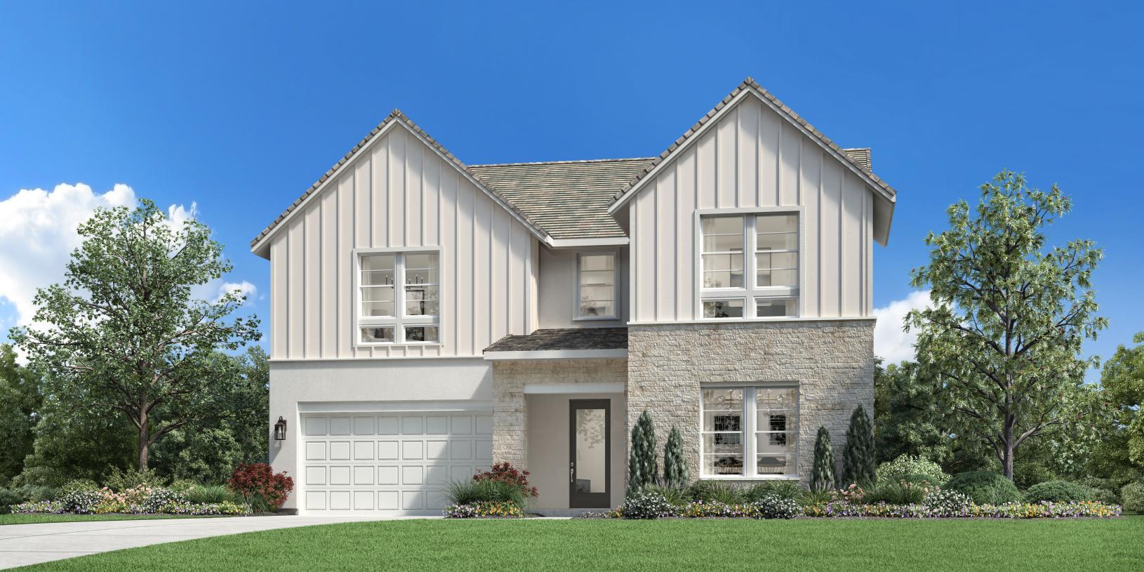 Elevation Image:Modern Hacienda