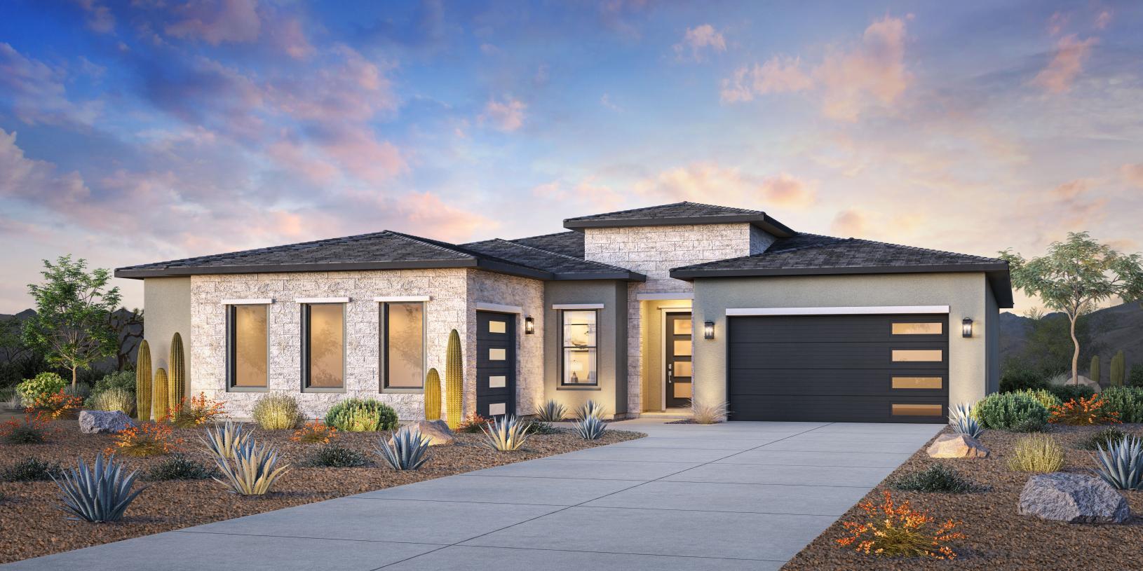 Elevation Image:Desert Contemporary