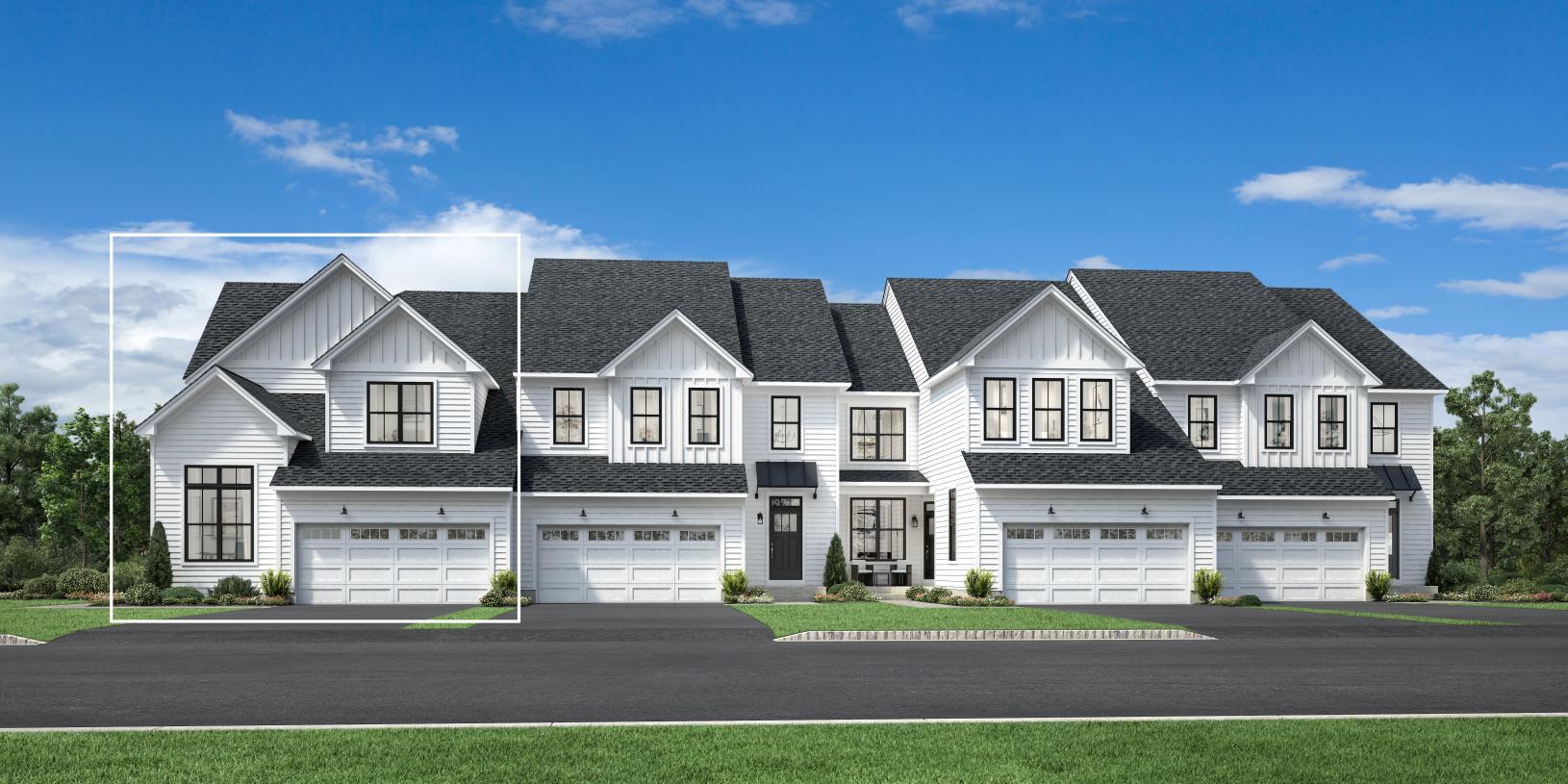 Elevation Image:Modern farmhouse