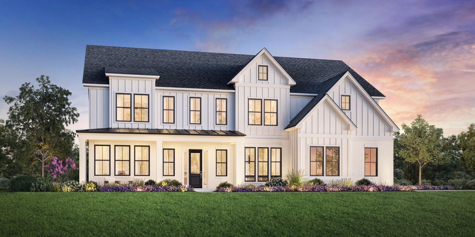 Elevation Image:Modern Farmhouse