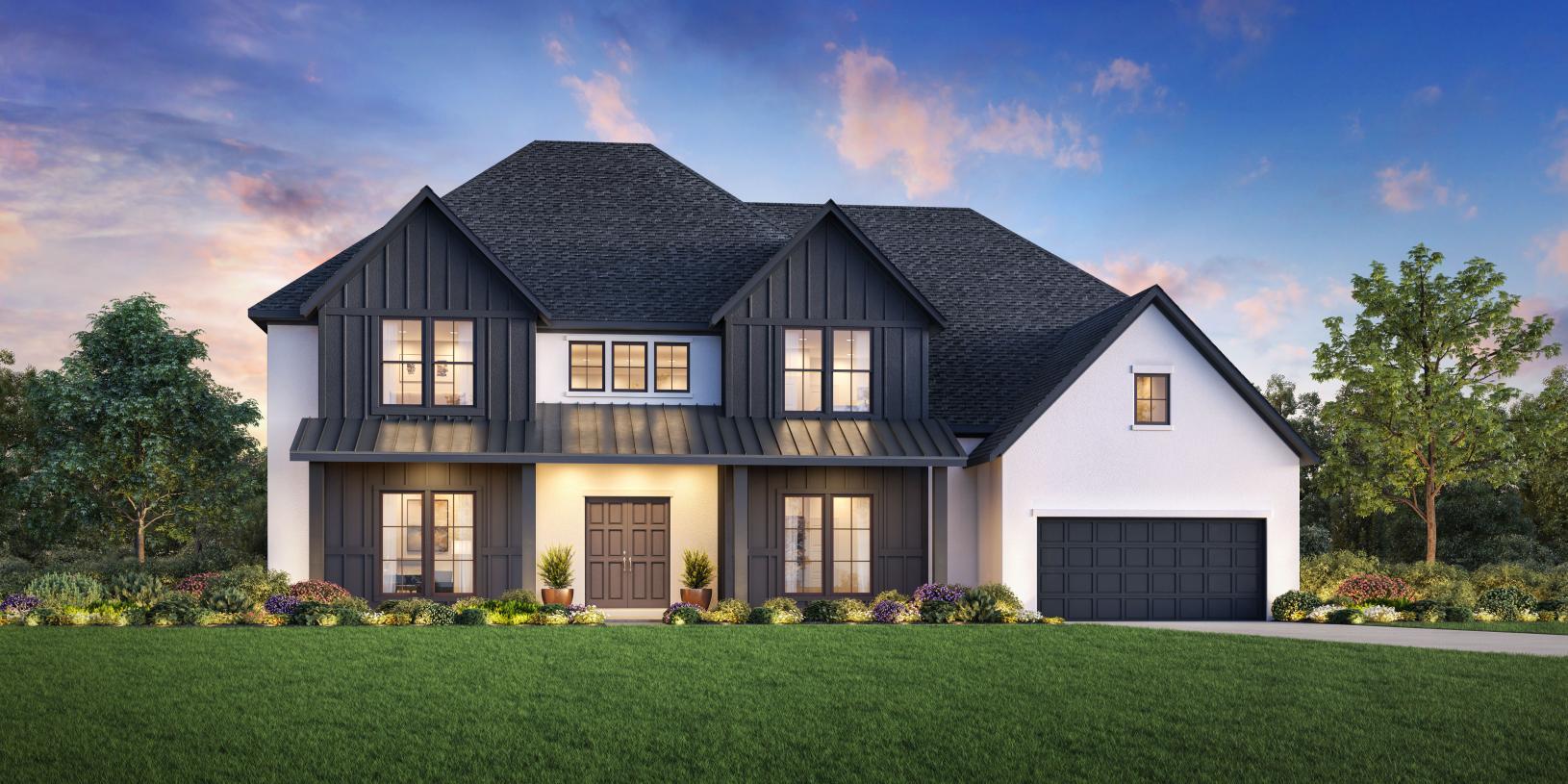 Elevation Image:Modern Farmhouse