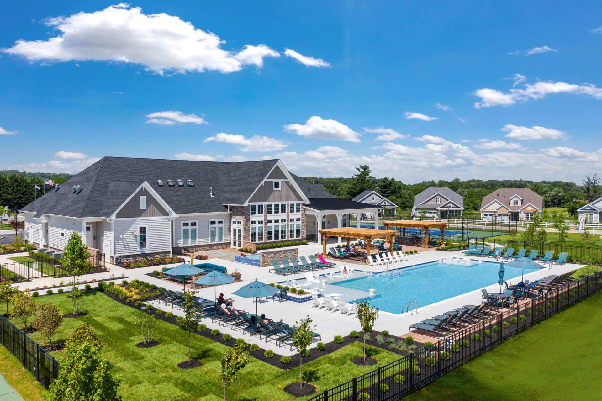 Outdoor Amenity Complex:Outdoor Heated Pool, Spa & Lounge Area