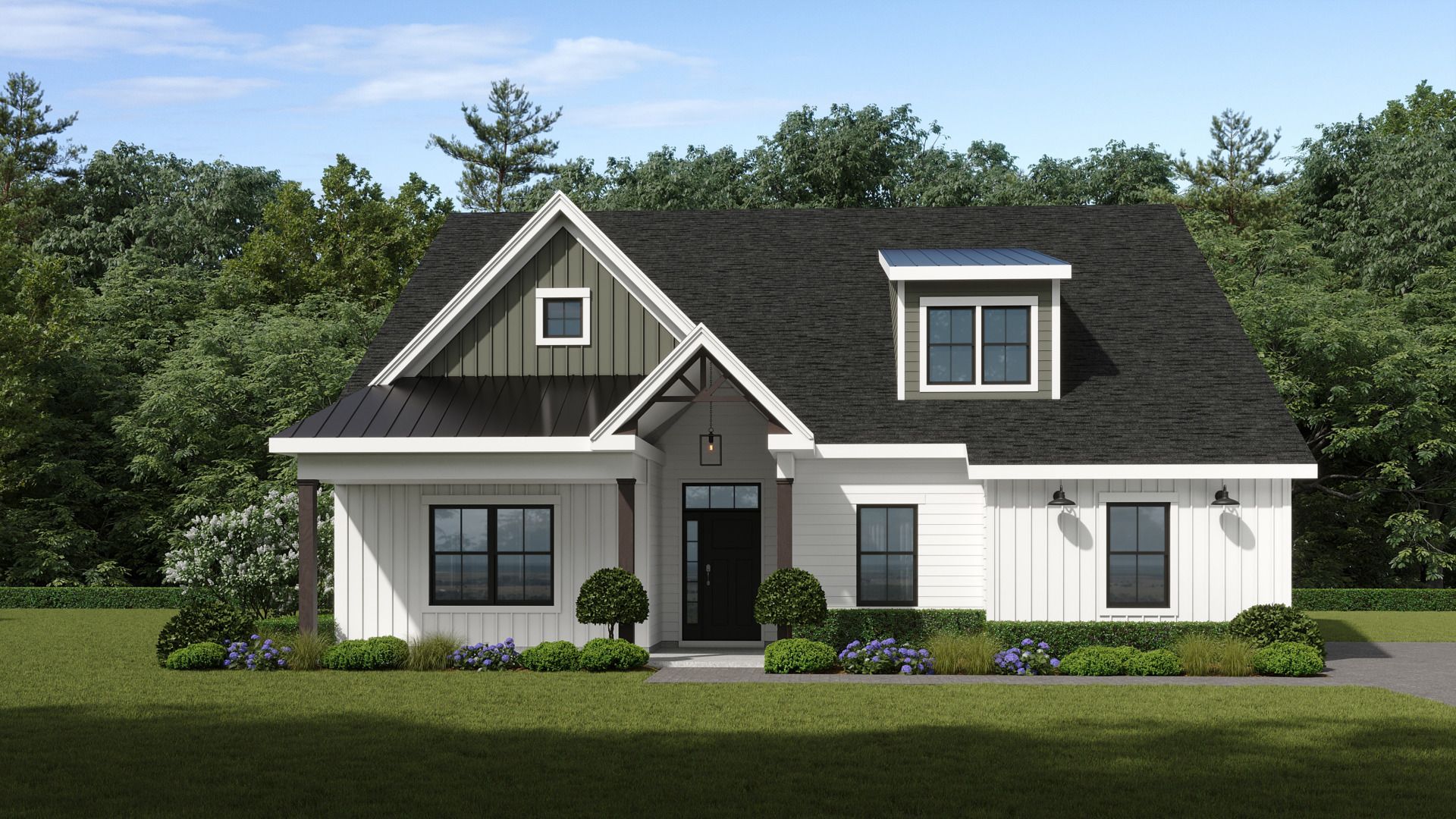 Pinnacle Estates Washington 2 Story Rustic Farmhouse