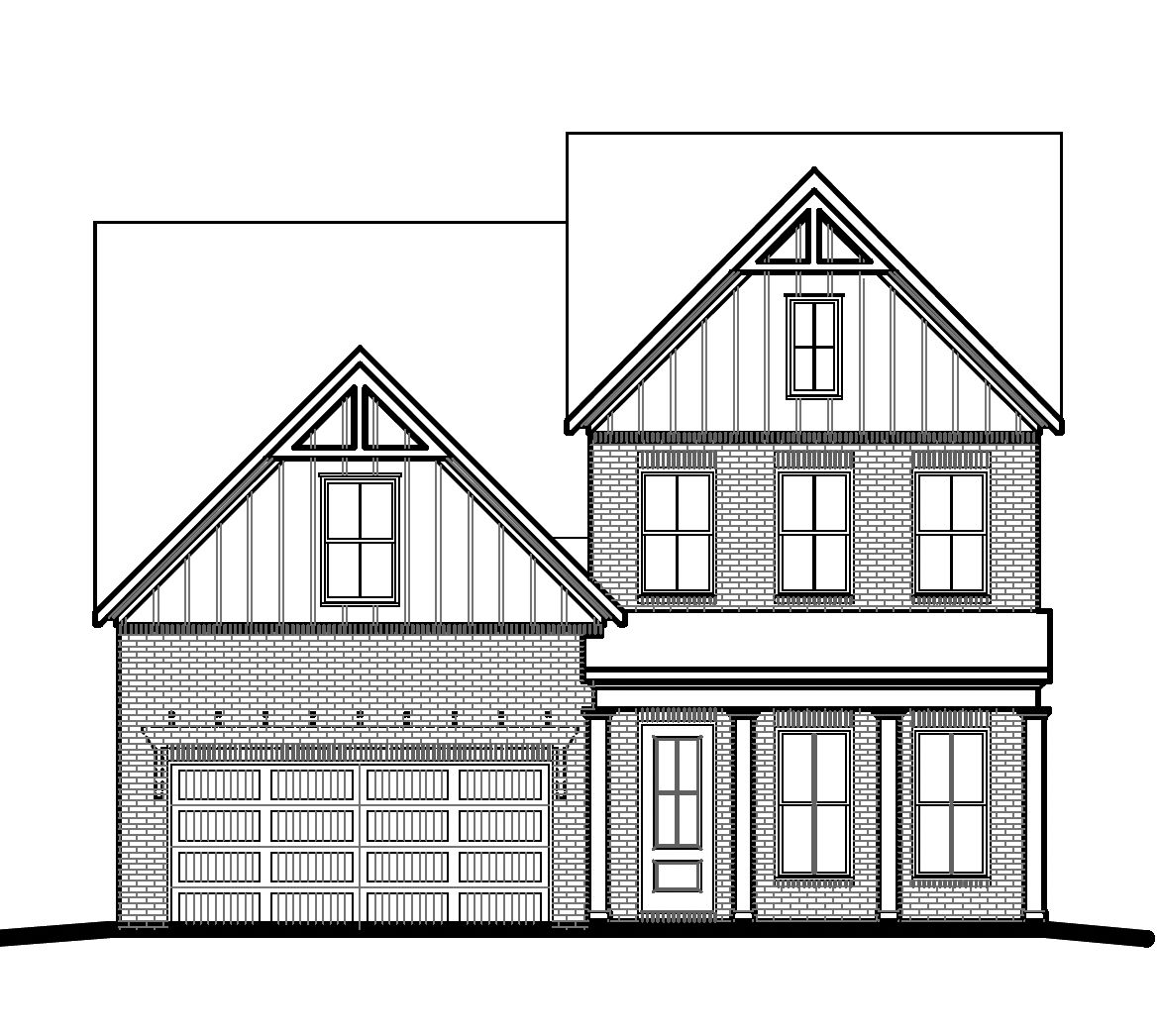 Radcliff - Linden Grove:Elevation A