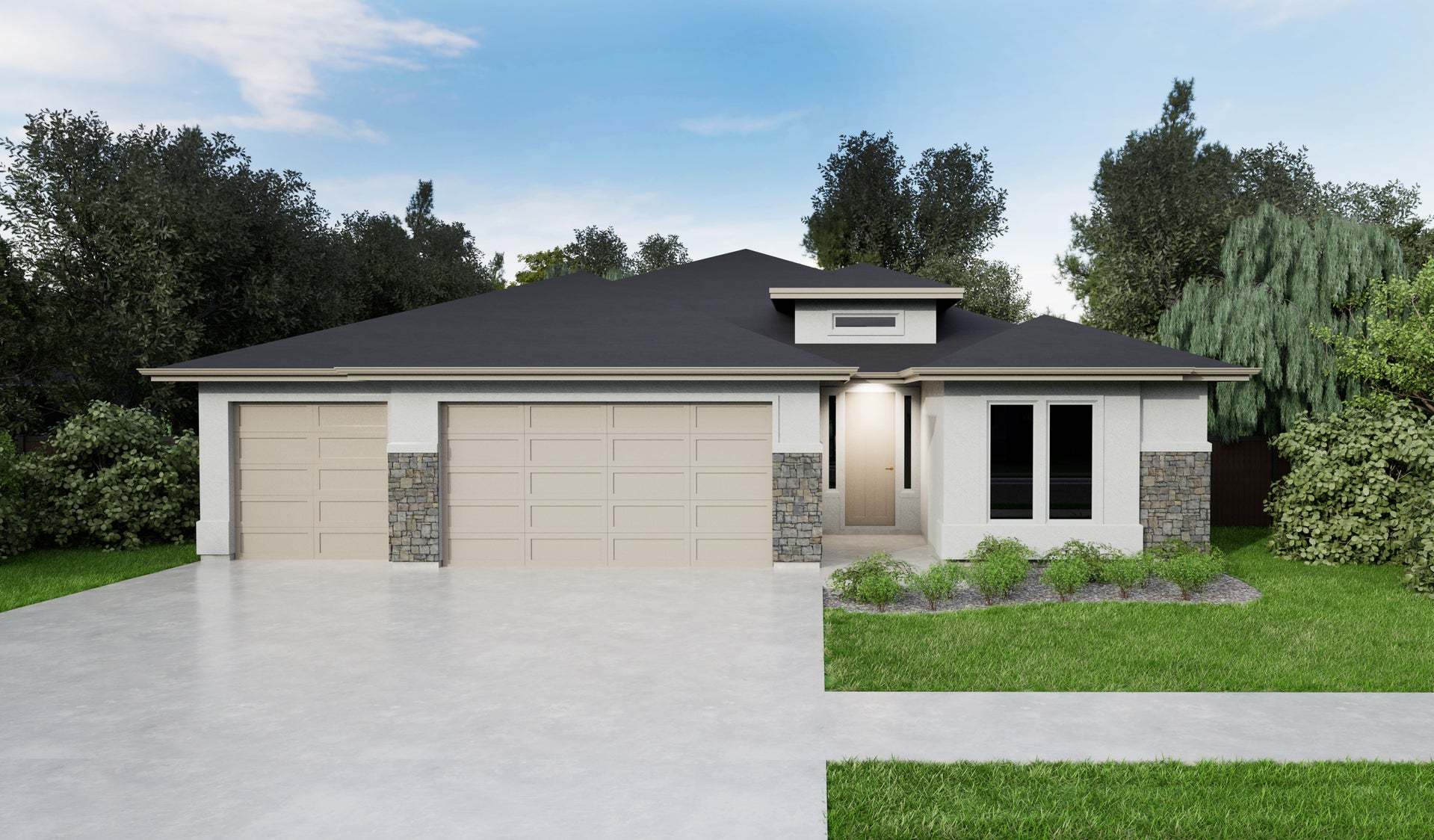 Exterior:A- Contemporary