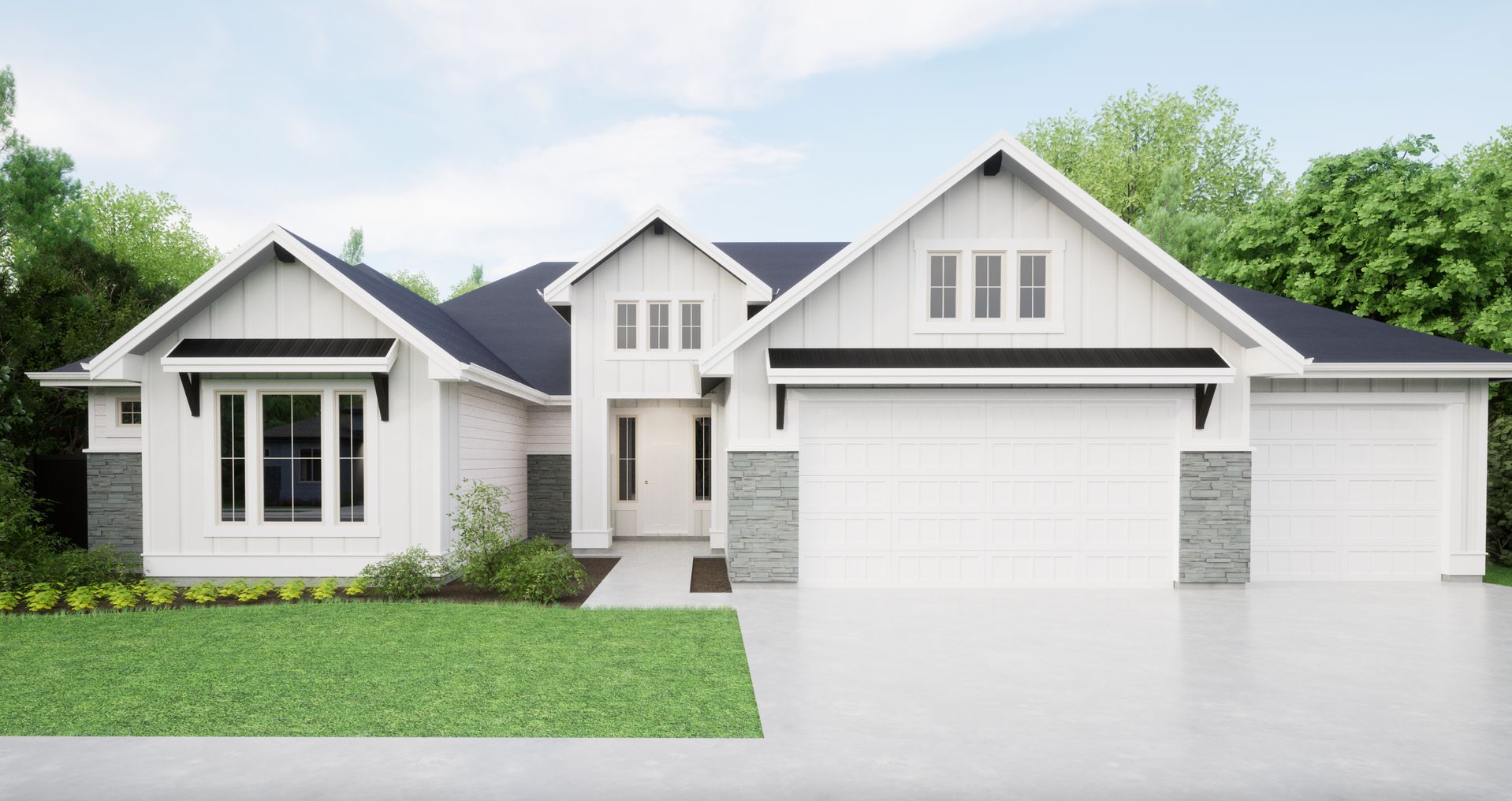 Exterior:C - Modern Farmhouse