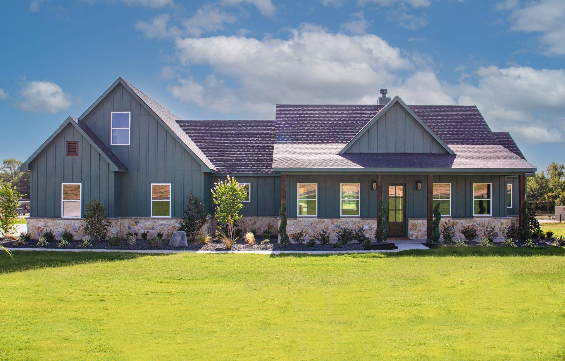 Manor Farm House:Front Elevation