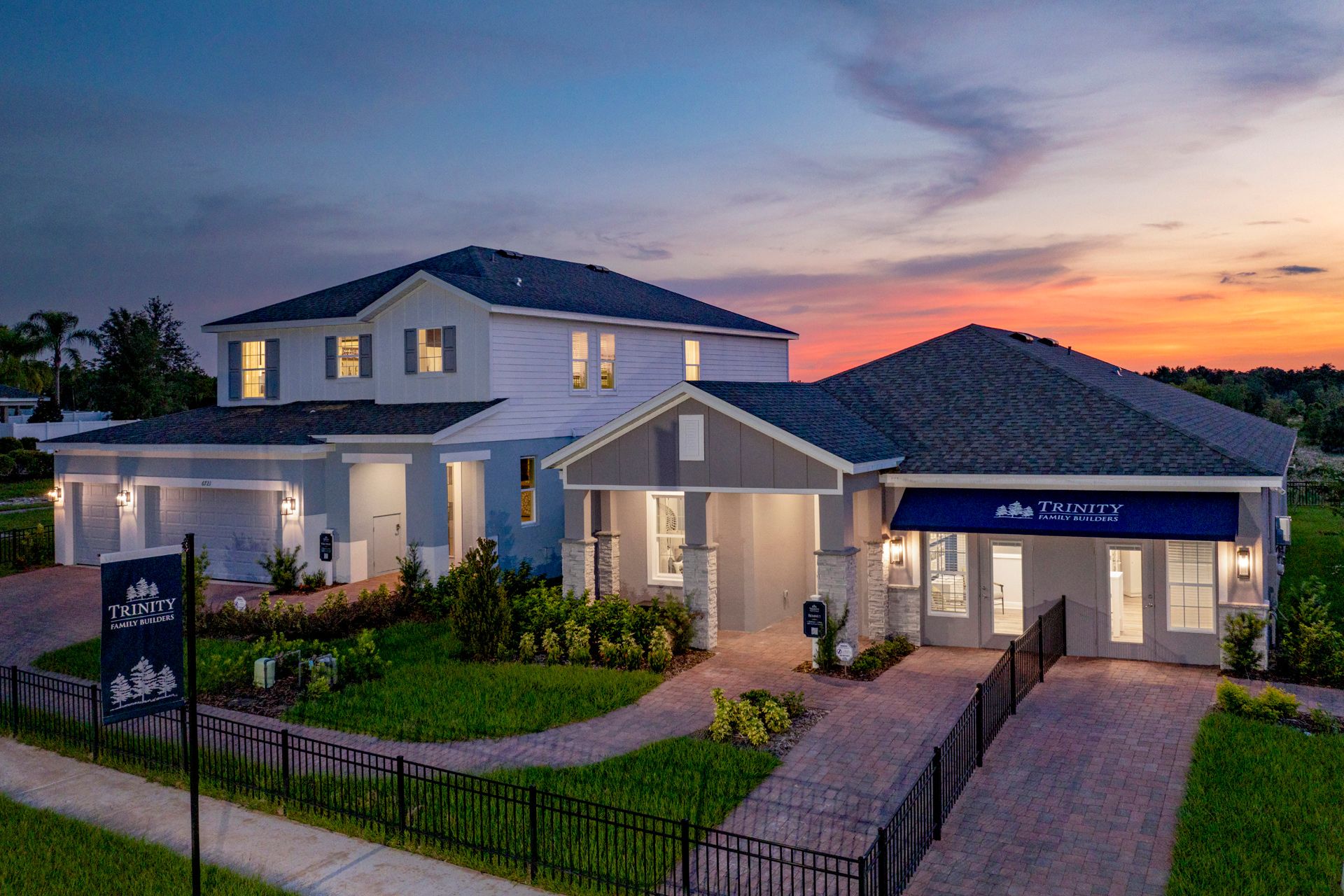 Model homes at Eagletail Landings:Model homes at Eagletail Landings