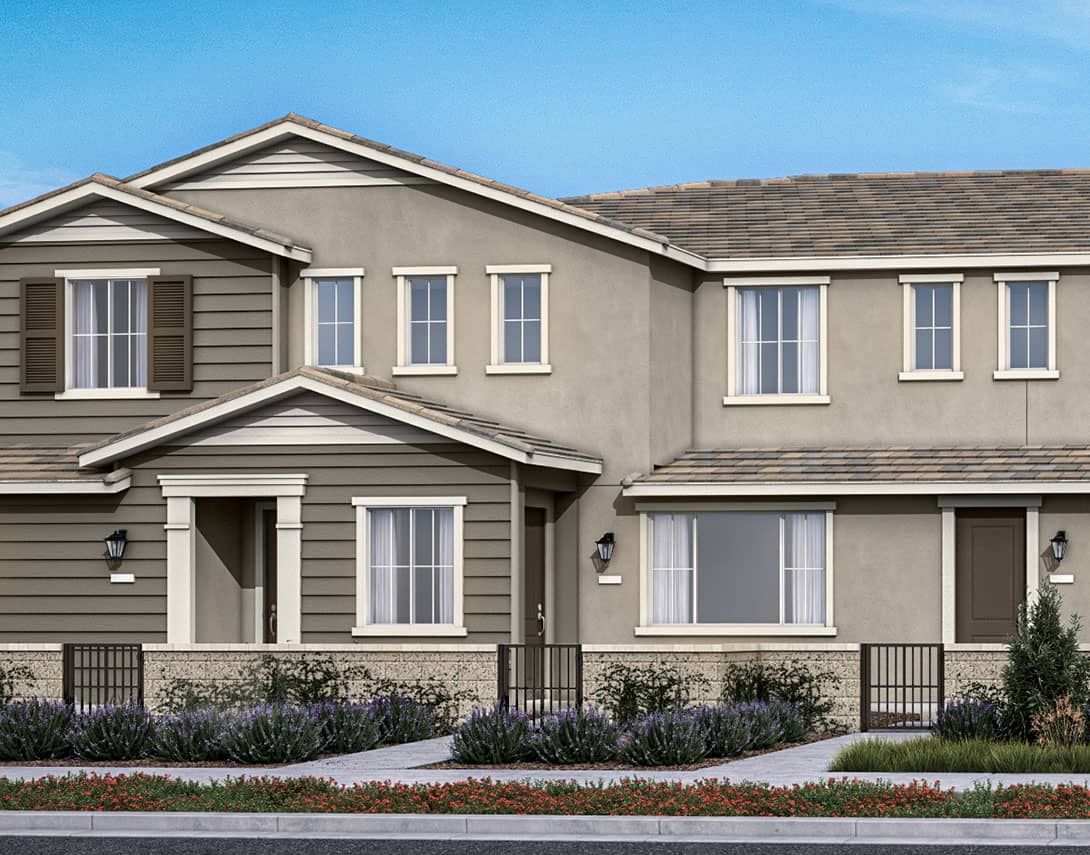 Birch Bend Plan 3 Exterior Style B:Colonial Exterior Style Rendering