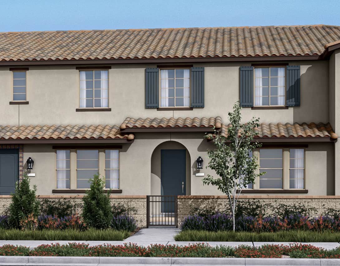 Birch Bend Plan 2 Exterior Style A:Spanish Colonial Exterior Style Rendering