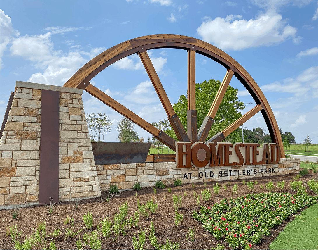 Homestead at Old Settlers Park:Entrance to Homestead