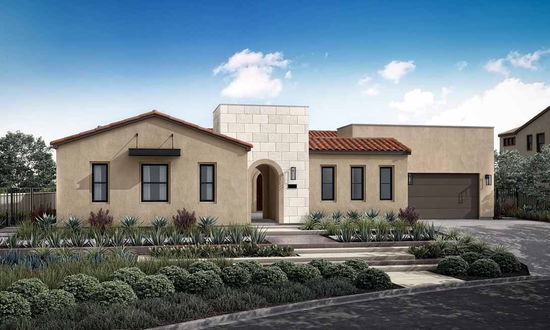 Adler Plan 1 Exterior Style A:Transitional Spanish
