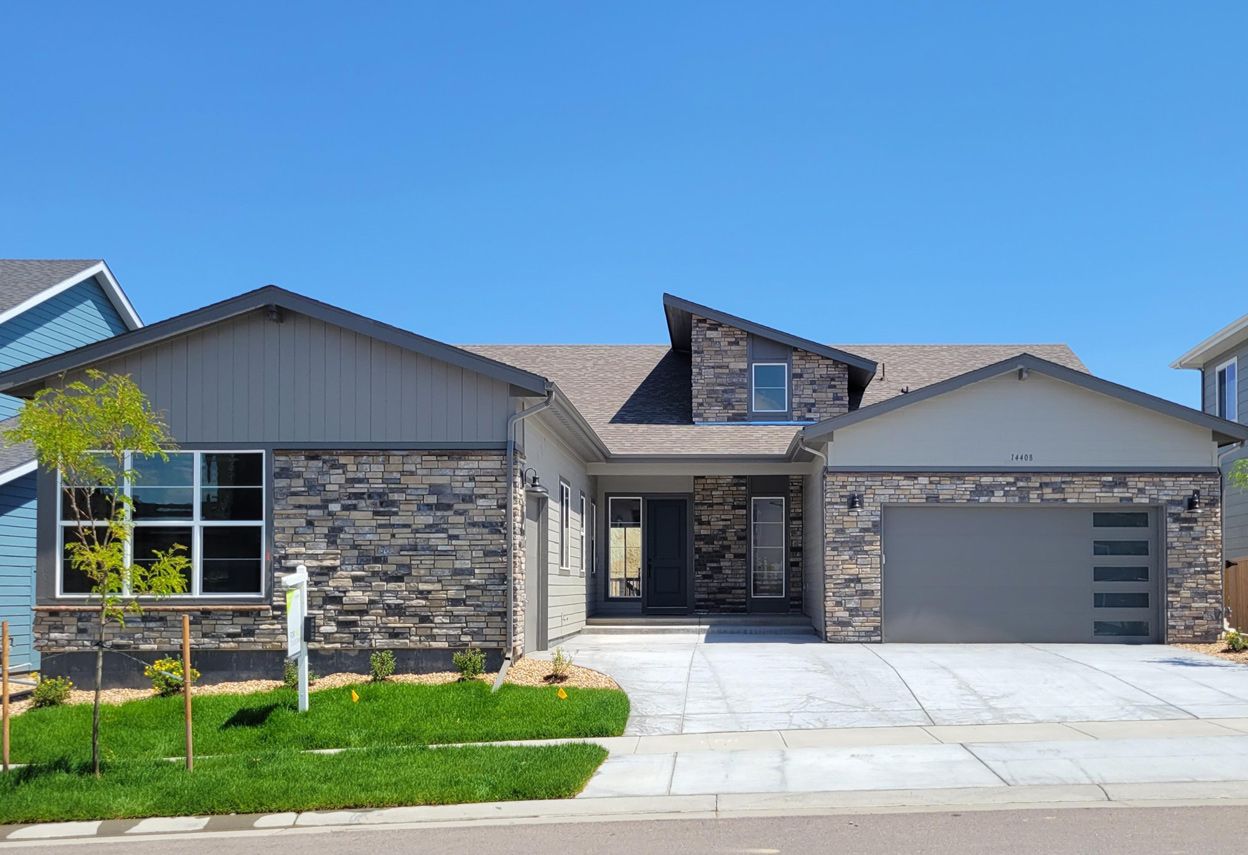 14408 Hop Clover Trail | Front Exterior:Mountain Modern Style Exterior