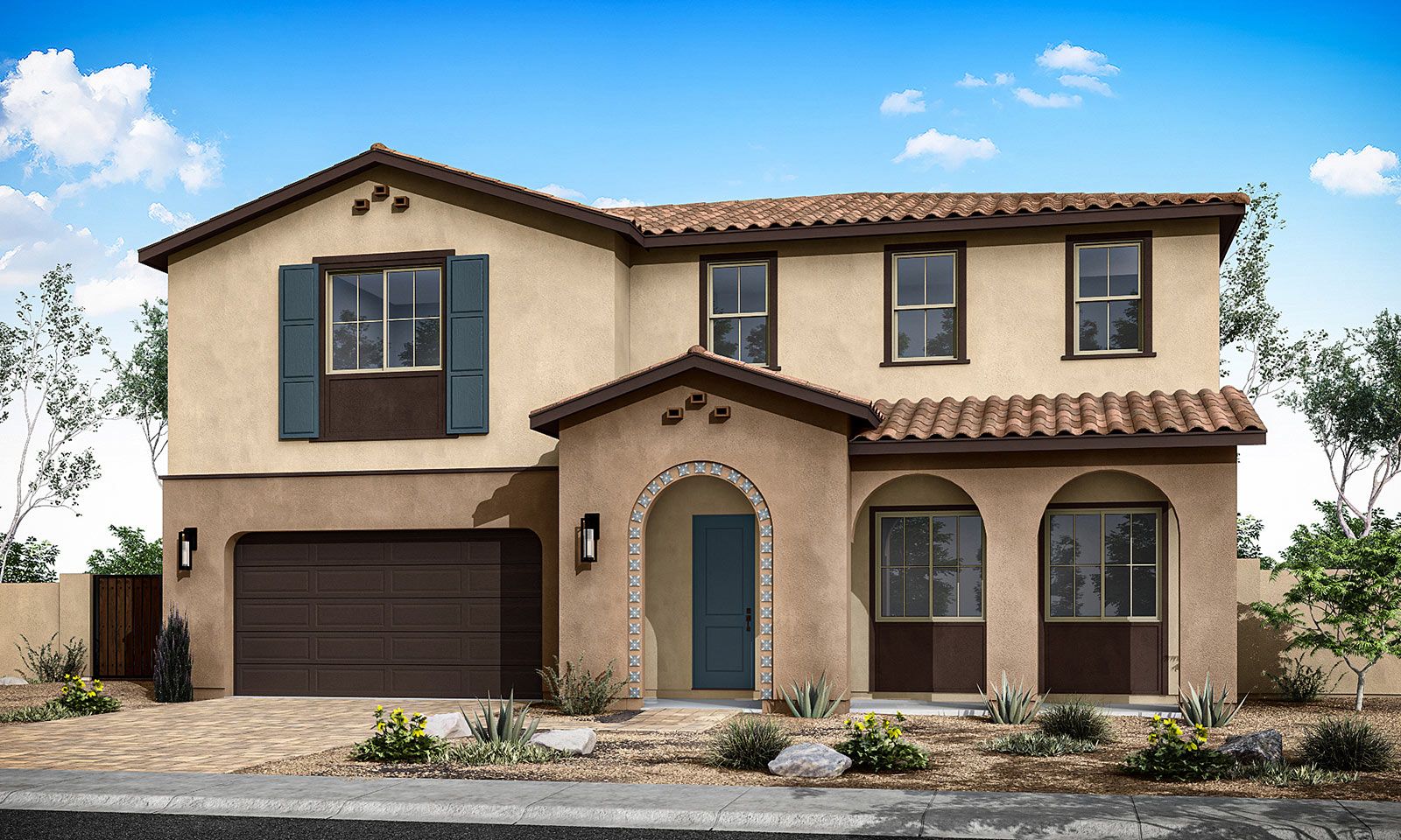 Avocet at Waterston Central:Meadow Plan 50-4 | Exterior Style A