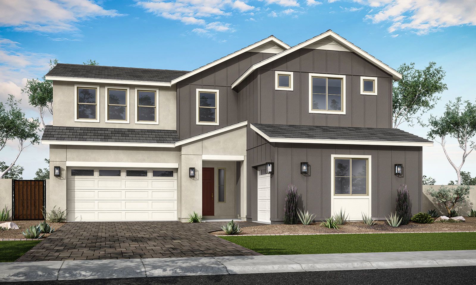 Avocet at Waterston Central:Grove Plan 50-3 | Exterior Style C