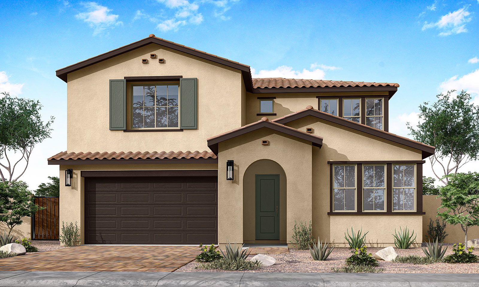 Gannet at Waterston Central:Viridian Plan 4004 | Exterior Style A