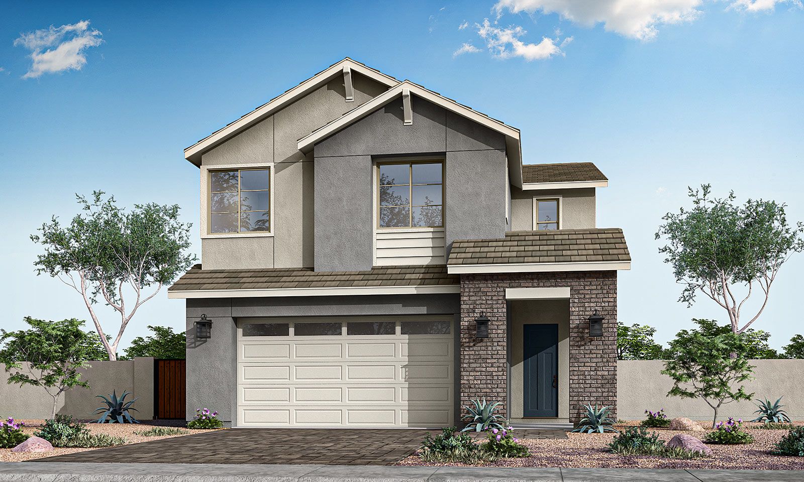 Vireo at Waterston Central:Vineyard Plan 3004 | Exterior Style C