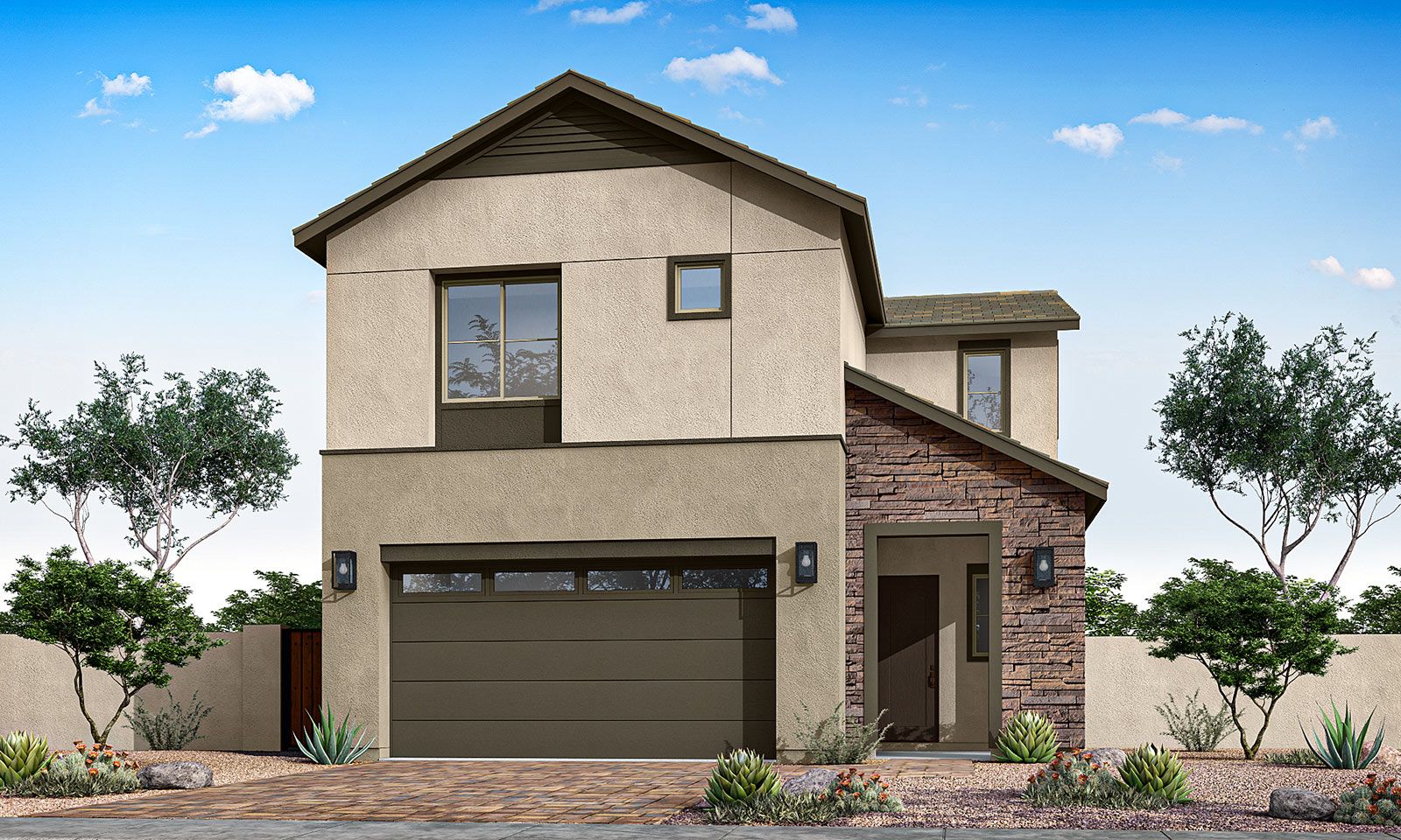 Vireo at Waterston Central:Orchard Plan 3003 | Exterior Style B