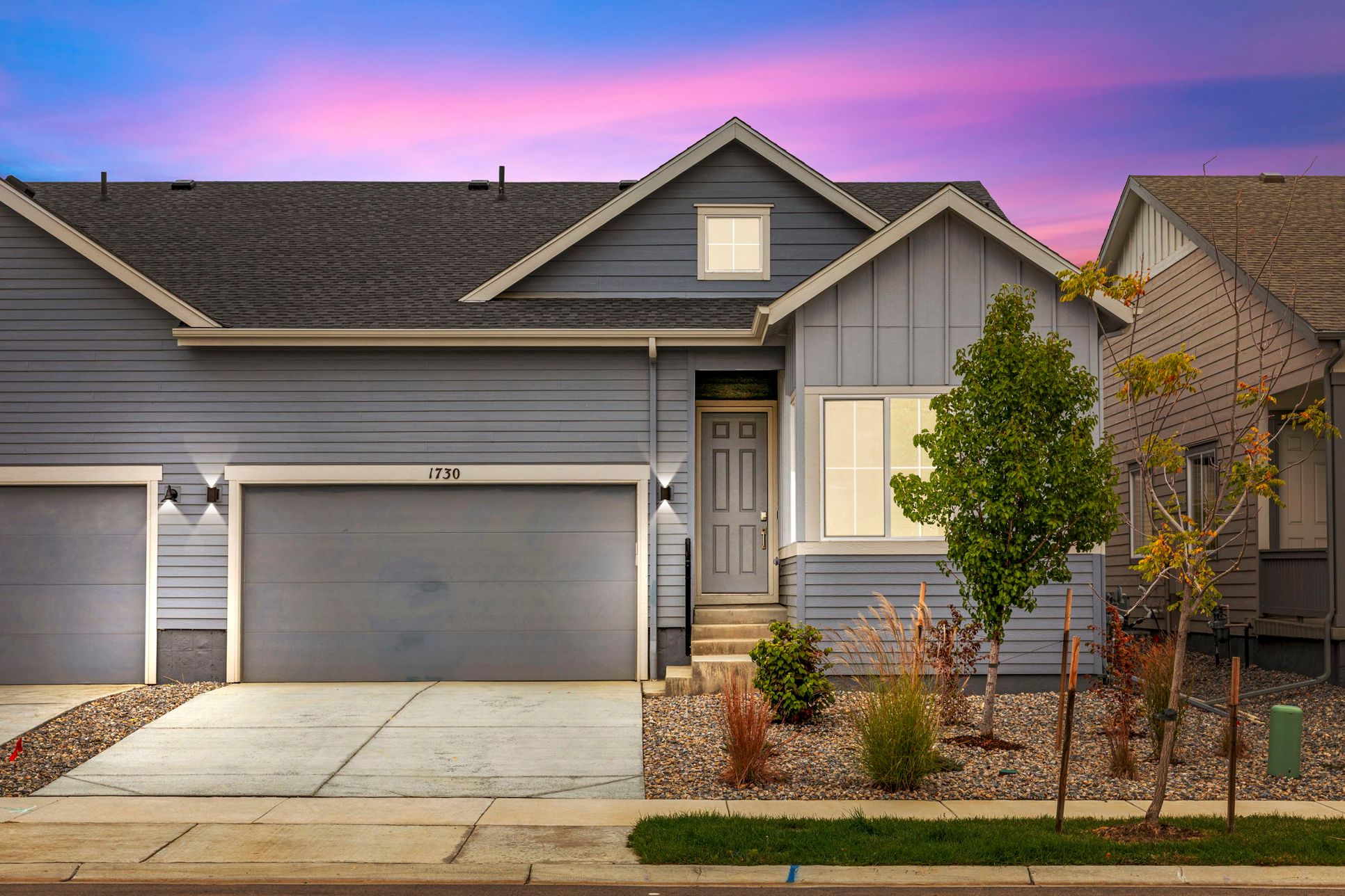 1730 Mount Meeker Avenue:Modern Craftsman style exterior