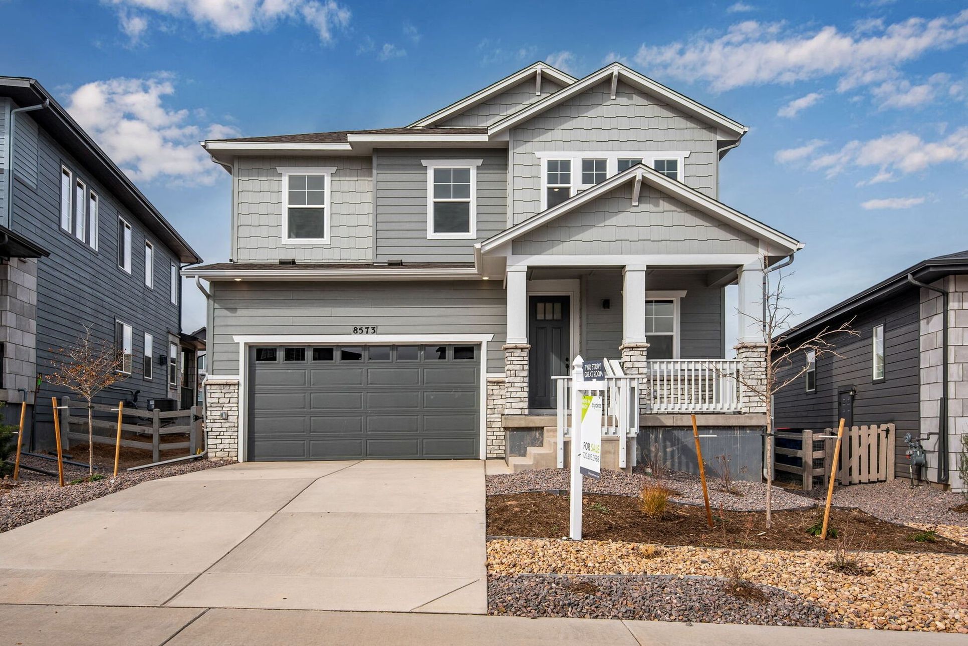 8573 Eckley Street:Colorado Cottage style exterior