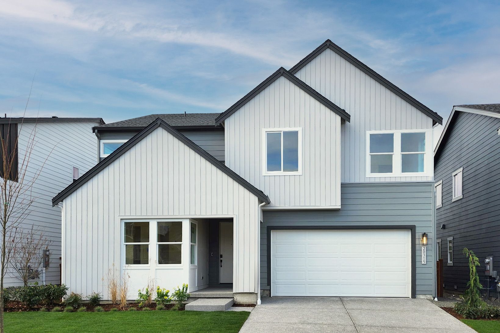 Homesite 24 Plan A-300:Under Construction - Exterior Style C