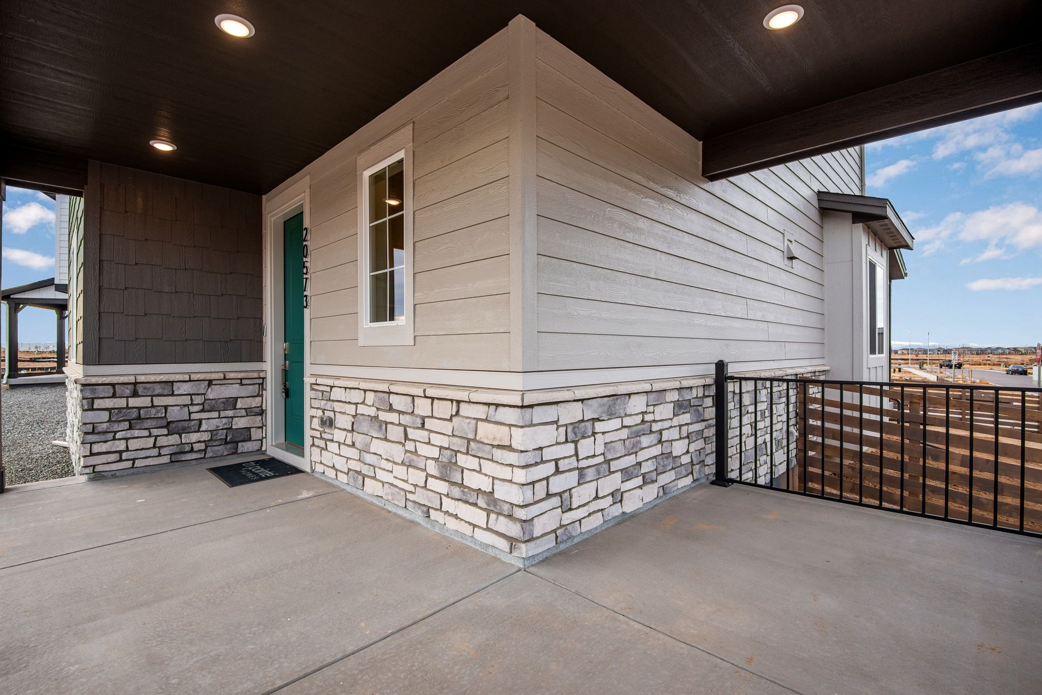 20573 E 57th Avenue:Enjoy a wrap-around front porch