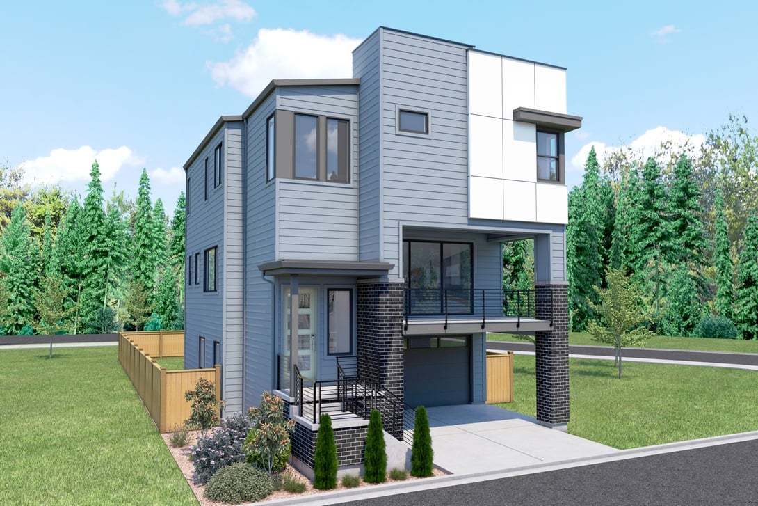 Arborstone Homesite 1 | Plan 6:Exterior Style B | Color Scheme 1