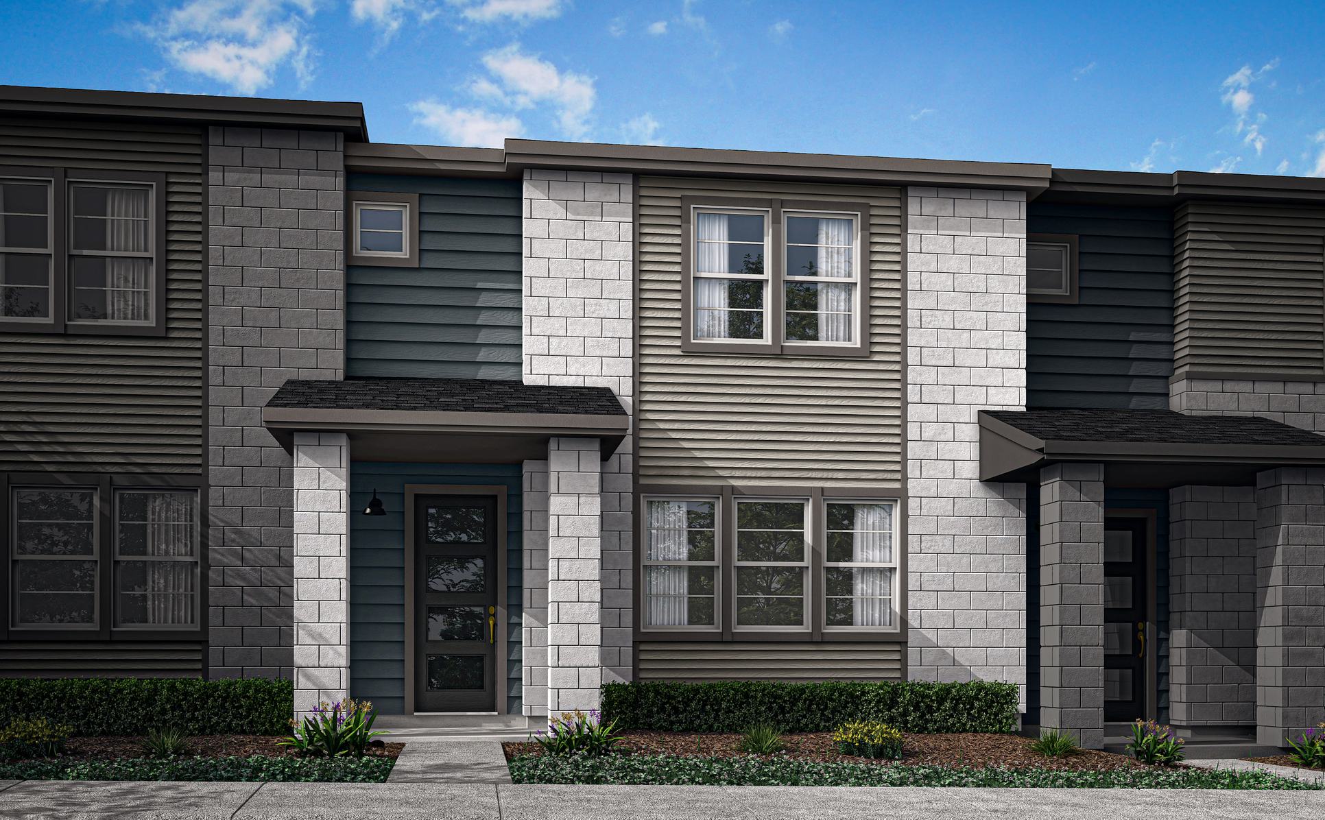 Candelas Townhomes:Plan M